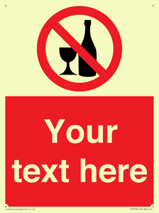 Custom prohibition no alcohol